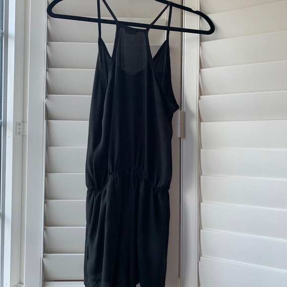 Brandy Melville black silk romper - Picture 2 of 5